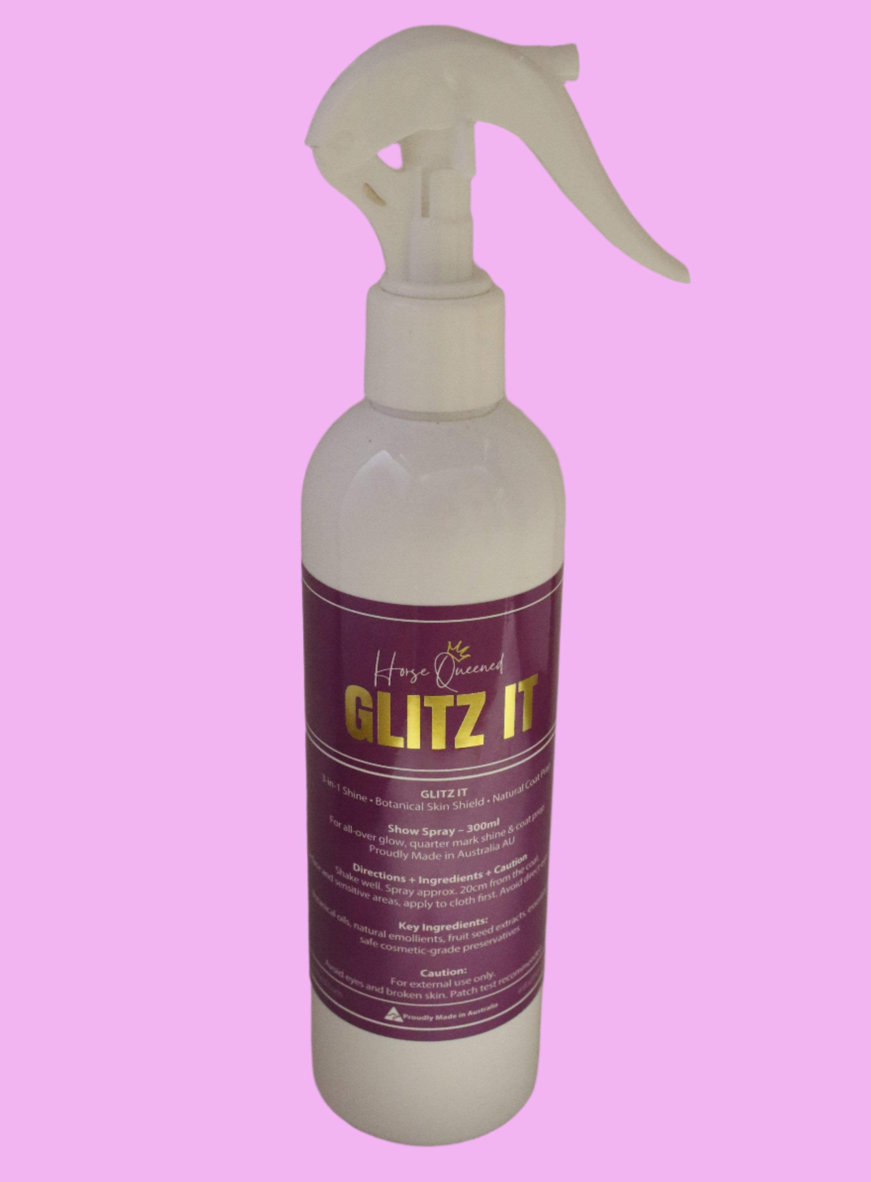 Glitz It – 3-in-1 Coat Spray | Shine + Skin Nourishment + Botanical Freshness