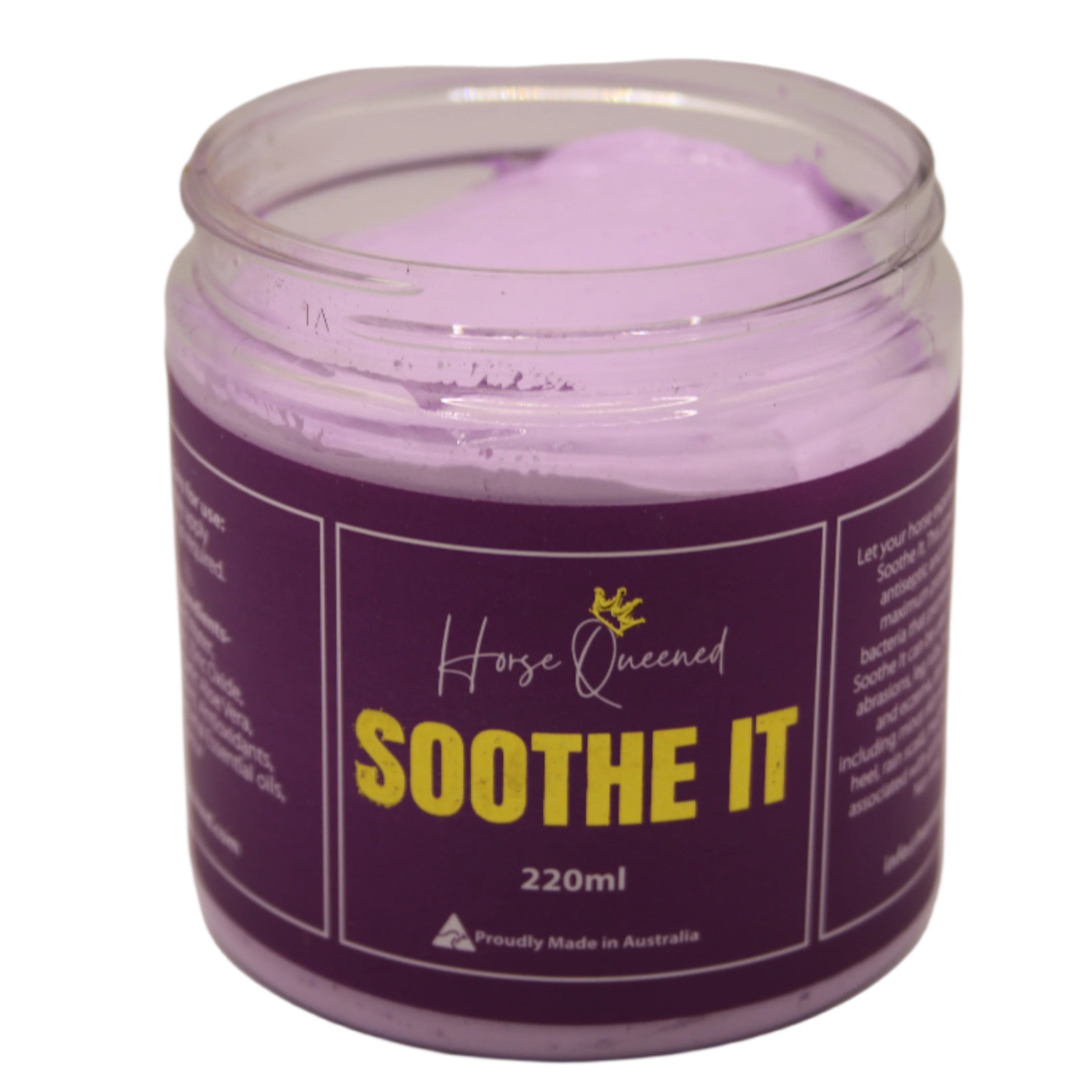 Daily grooming routine using Soothe It on scald-prone patches