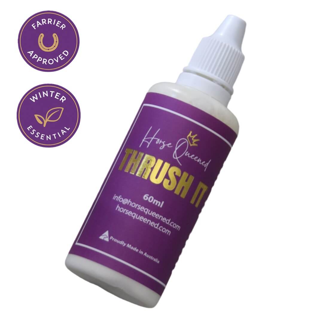 Thrush It – A fresh step for hooves that work hard (and smell it)