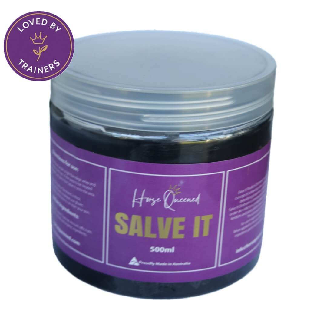 Salve It – All-natural balm for rubs, dry spots + paddock butts