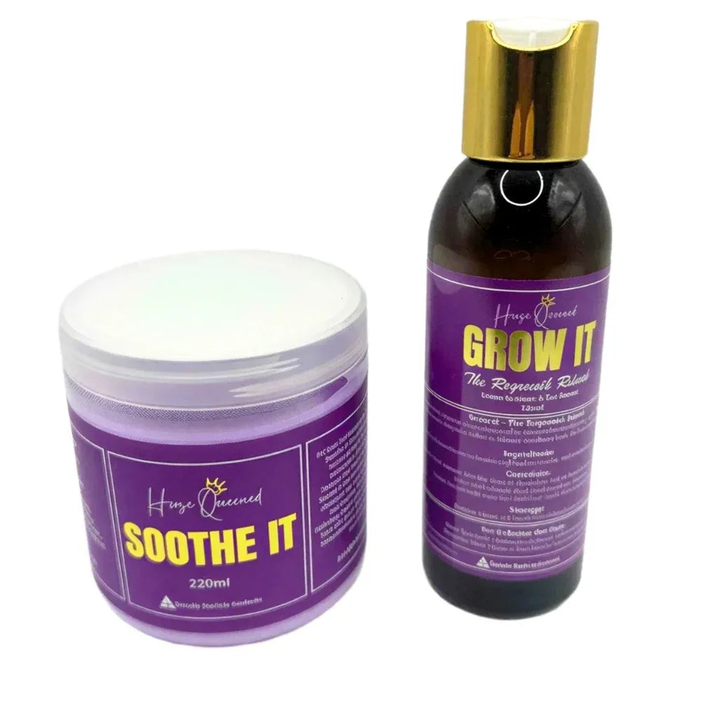Horse Queened Grow It and Soothe It cream horse grooming products for mane tail and skin care