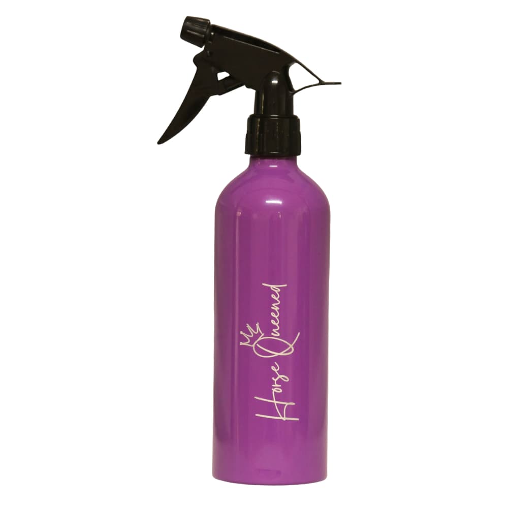 Purple Aluminium 500ml Refill Bottle – Horse Grooming Accessory - Horse Queened