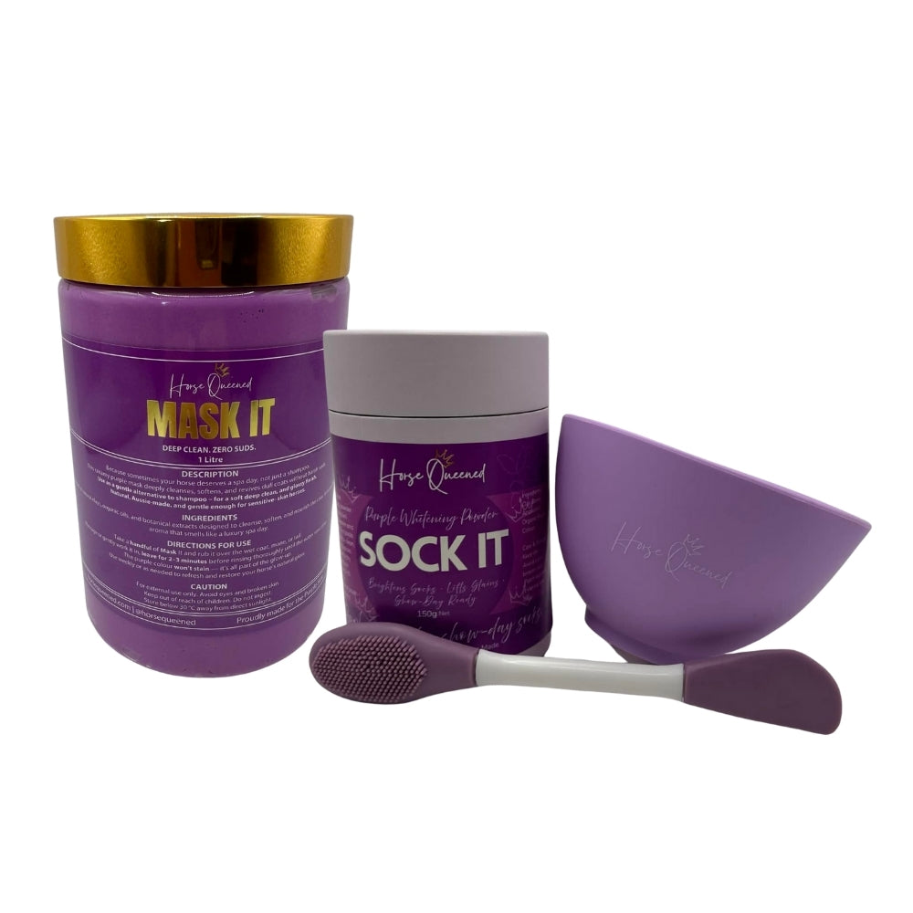 The Whites & Brights Pack – Mask It + Sock It Whitening Duo