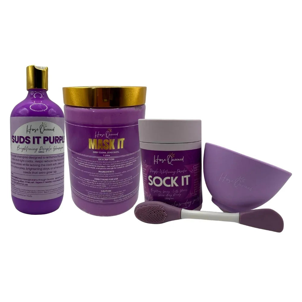 Purple Whites Pack - Horse Queened