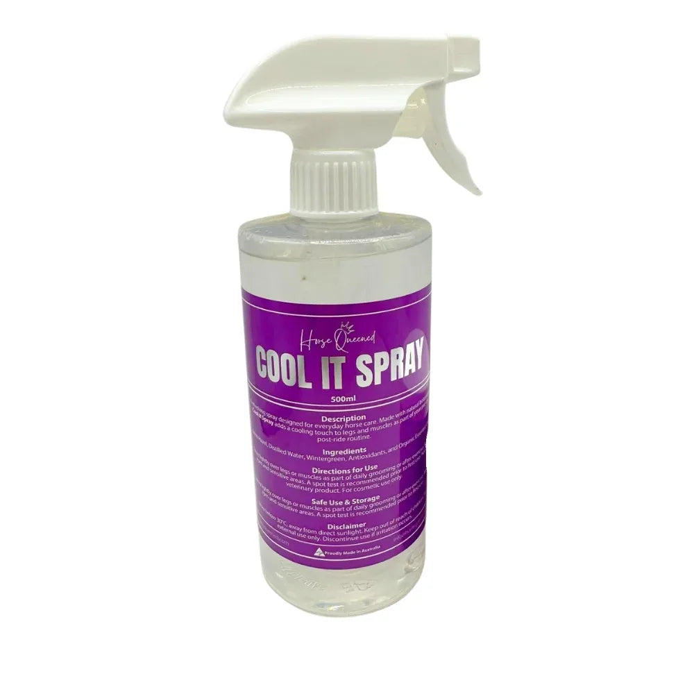 Cool It Spray – Quick Refreshing Grooming Care - Horse Queened