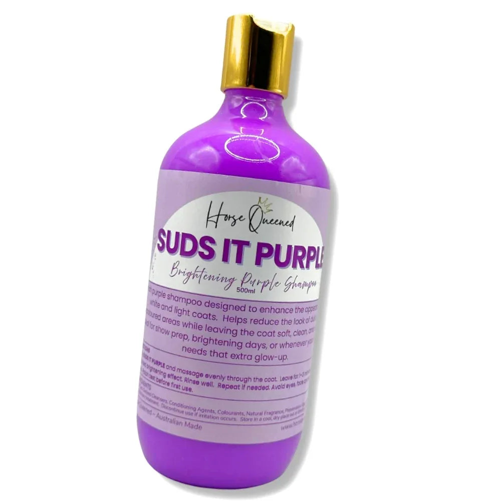 Suds It Purple – Natural Brightening Purple Shampoo - Horse Queened