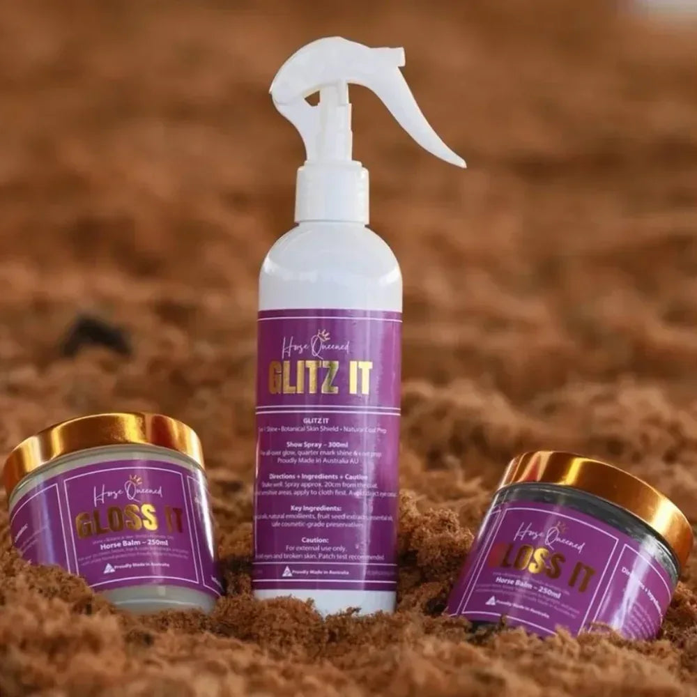 Glitz It & Gloss It Pack – The Ultimate Show Shine Duo - Horse Queened