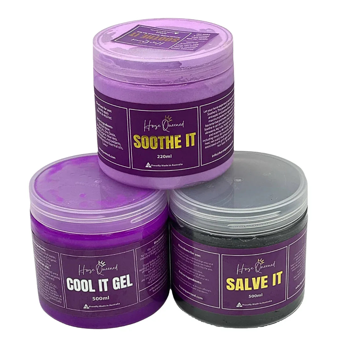 Soothe, Salve & Cool Pack - Horse Queened