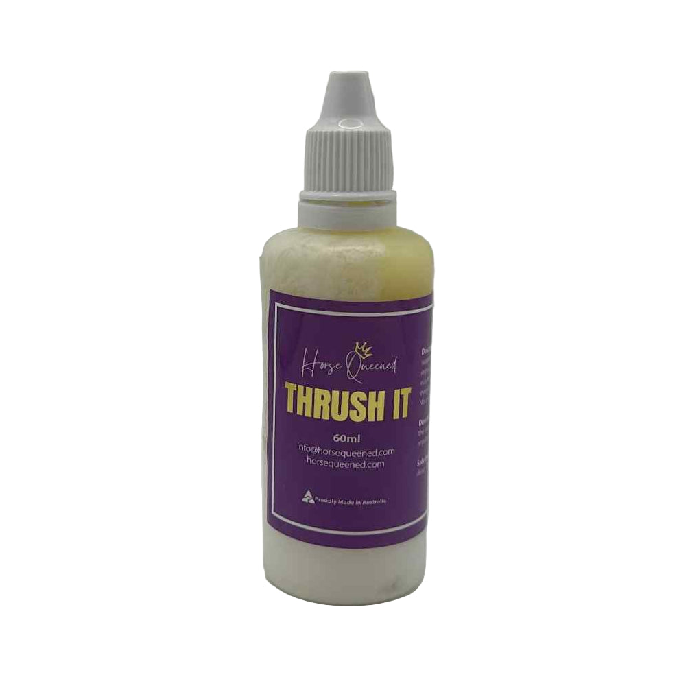 Thrush It – A fresh step for hooves that work hard (and smell it)
