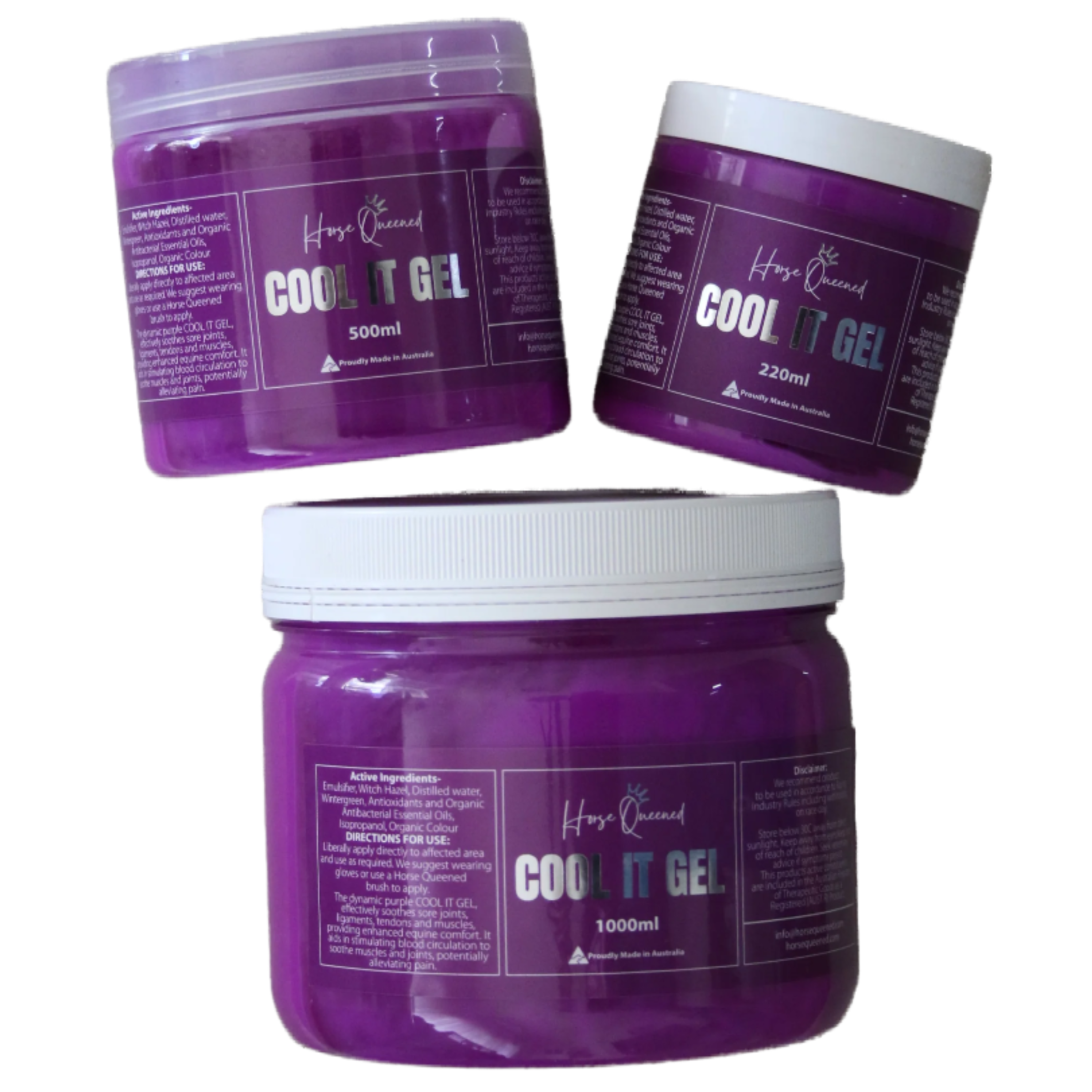 Cool It Gel – Refreshing Vibrant Purple Grooming Gel