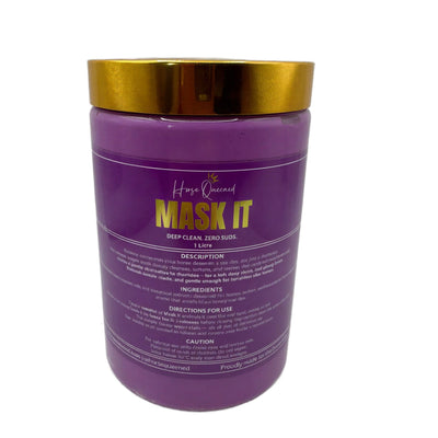 Mask It Purple Clay Mask Spa for Horses | Natural Coat Wash