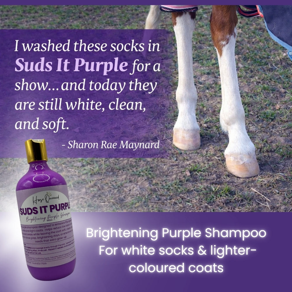 Suds It Purple – Natural Brightening Purple Shampoo