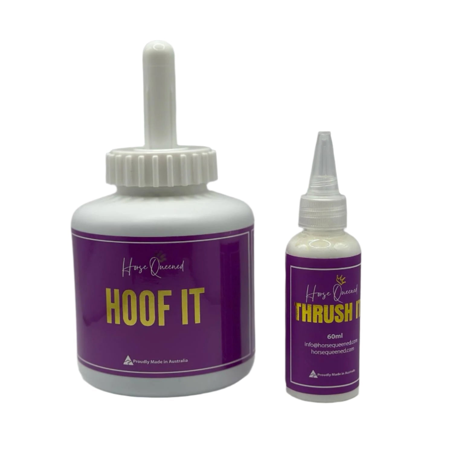 Hoof and frog conditioning treatment in size small 