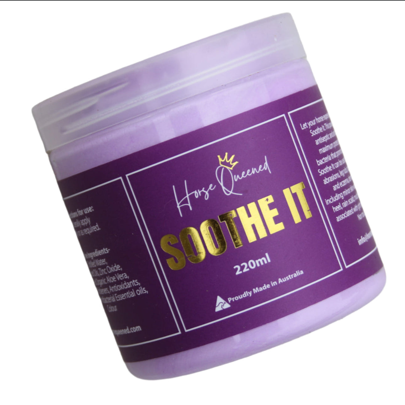 Soothe It –Purple Creamy Skin Conditioner for Horses