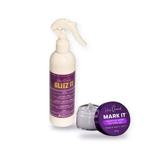 Mark & Glitz Duo – Quarter Mark Gel + Show Shine Spray