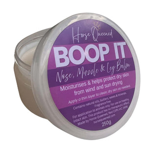 Boop It nose, muzzle and leg balm for horses - Horse Queened