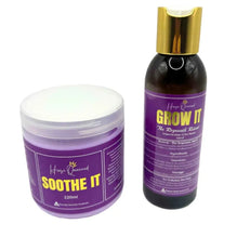 The Regrowth Ritual Pack- Natural Coat, Mane & Tail Care Duo | Soothe It + Grow It
