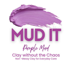 Mud It purple clay for horses in 1.5kg tub
