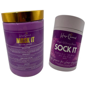 The Whites & Brights Pack – Mask It + Sock It Whitening Duo