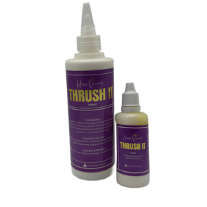 Thrush It – A fresh step for hooves that work hard (and smell it)